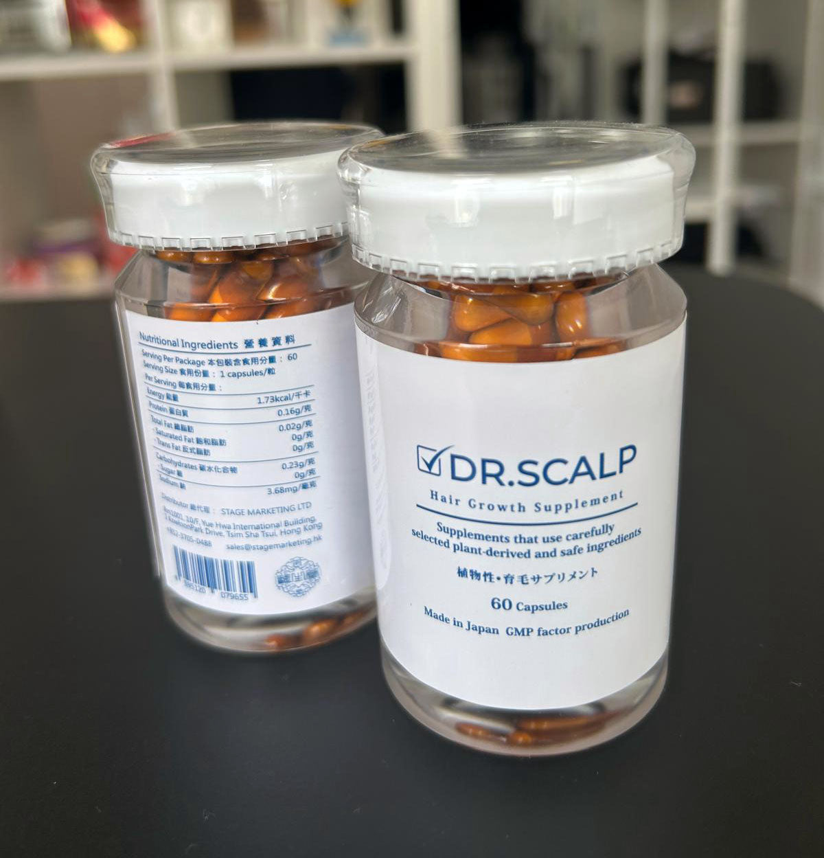 New hair grow supplement corporate with DR.SCALP