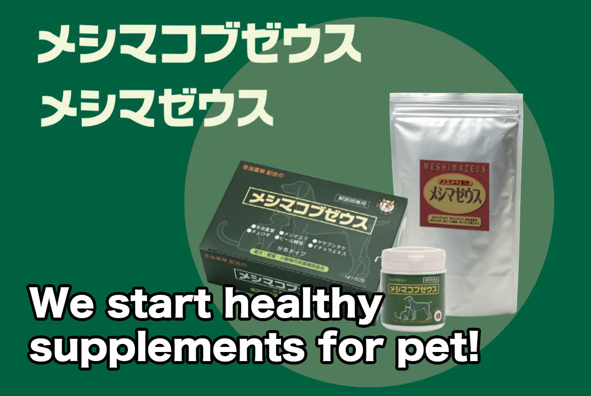 We start healthy supplements for pet!